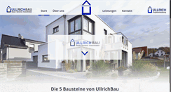 Desktop Screenshot of bau-mit-ullrich.de