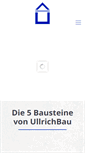 Mobile Screenshot of bau-mit-ullrich.de